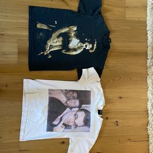 Morrissey Concert T-Shirts, 1992 (The Smiths) Vintage. Used, distressed.